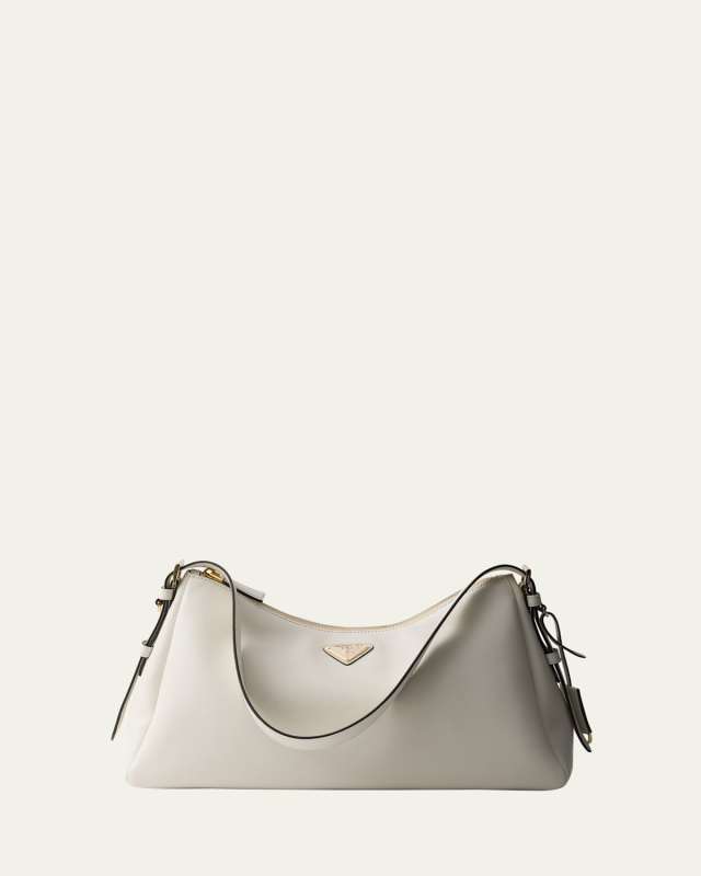 Aimee Grain Leather Shoulder Bag